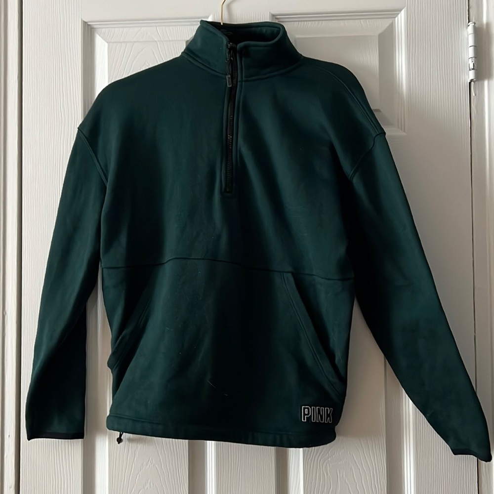 VS pink zip up 3/4